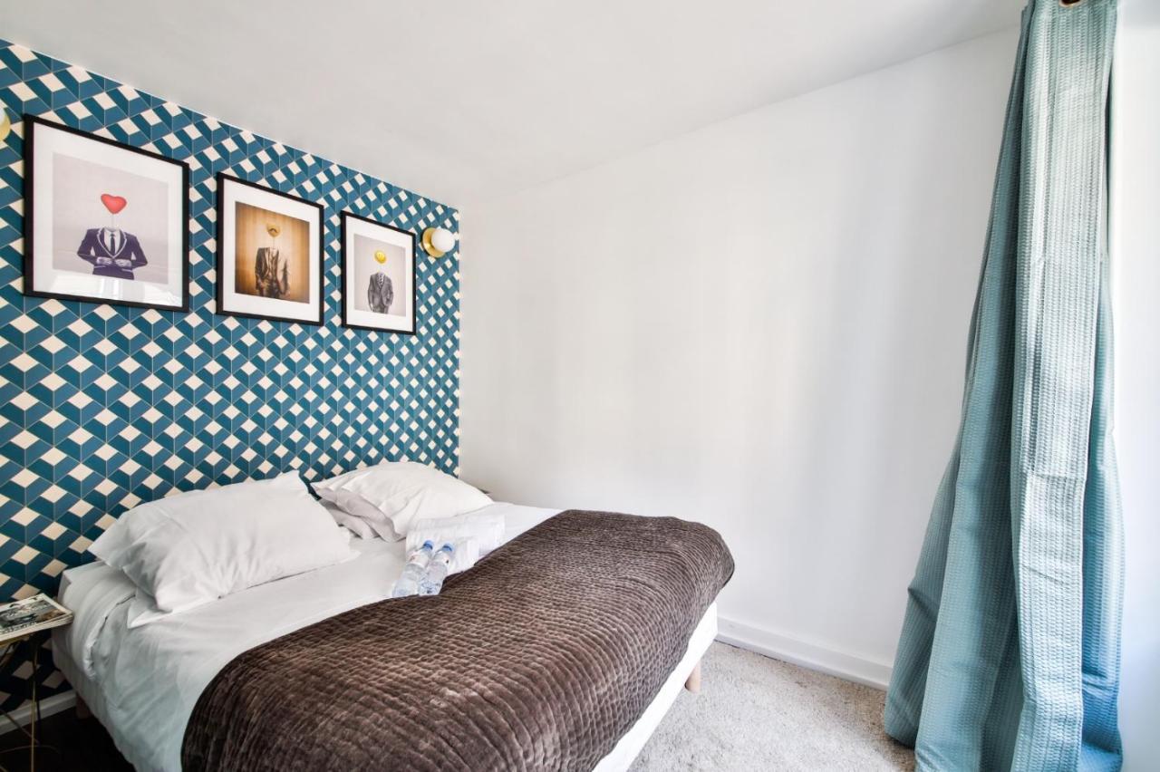 Hsh La Fayette-Gare Du Nord Appartement Cosy 4P-1Br Paris Exteriör bild