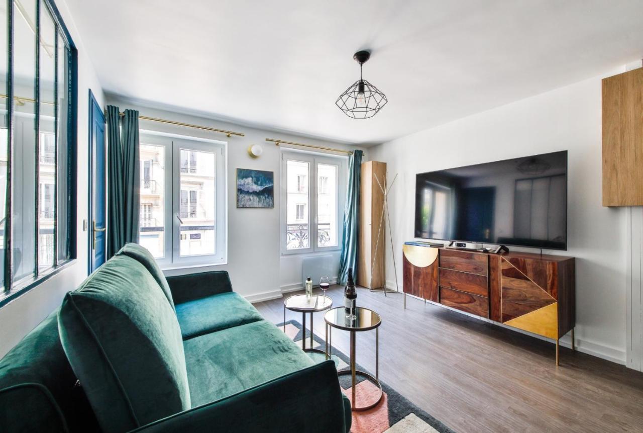 Hsh La Fayette-Gare Du Nord Appartement Cosy 4P-1Br Paris Exteriör bild