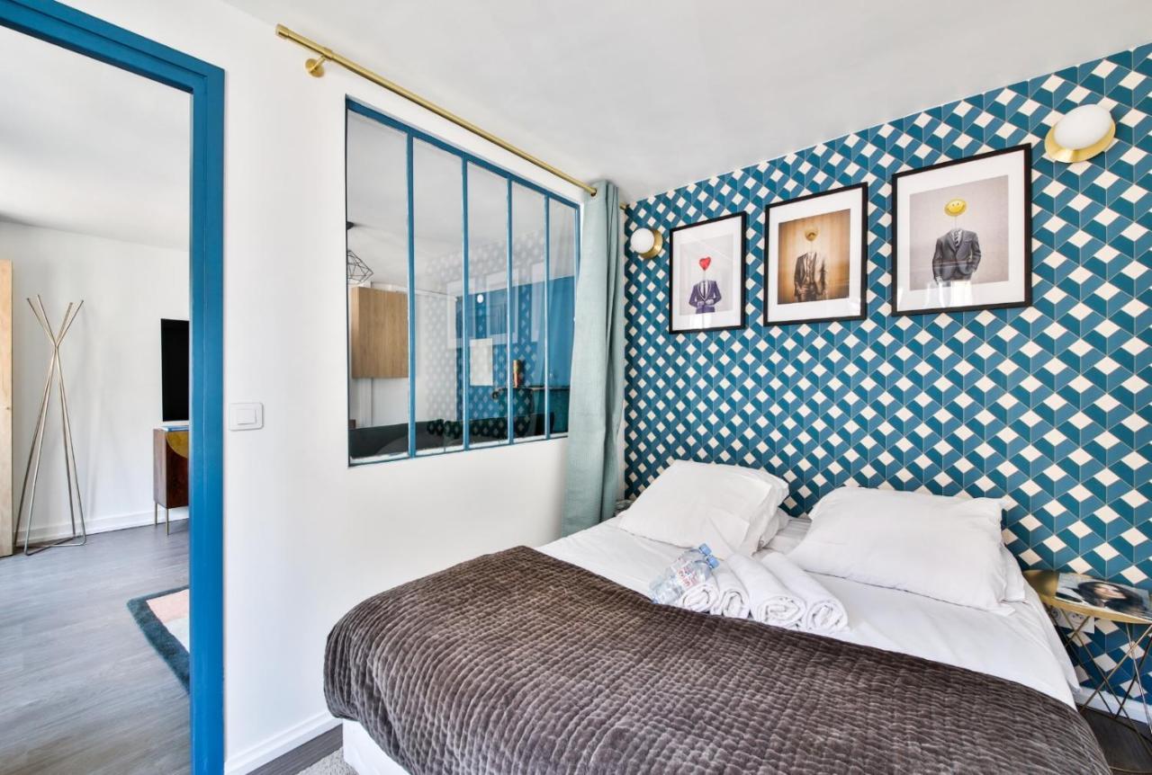 Hsh La Fayette-Gare Du Nord Appartement Cosy 4P-1Br Paris Exteriör bild